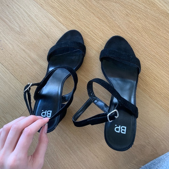 bp Shoes | Bp Black Heels | Poshmark